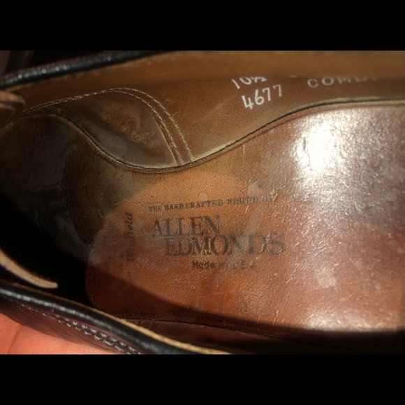 VTG Allen Edmonds Winfield Stranded Cap Toe Sz10.5